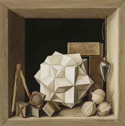 'Geometry', Watercolour, Jenny Barron